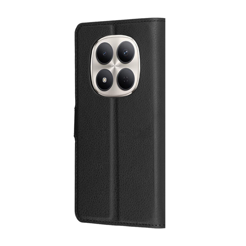 Husa Xiaomi Redmi Note 15 Pro 5G Techsuit Leather Folio, negru