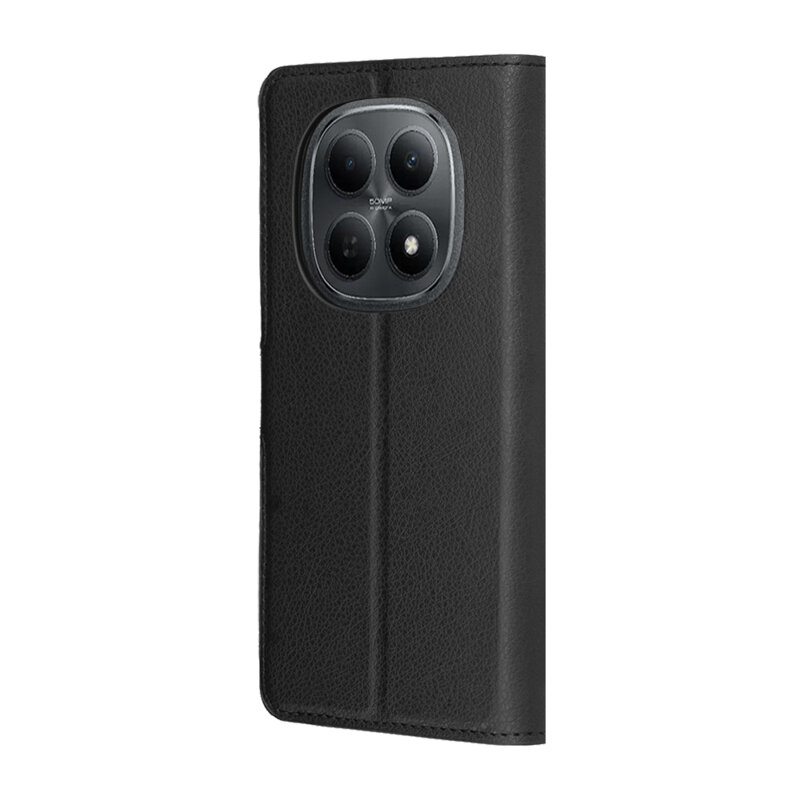 Husa Xiaomi Poco M8 5G Techsuit Leather Folio, negru