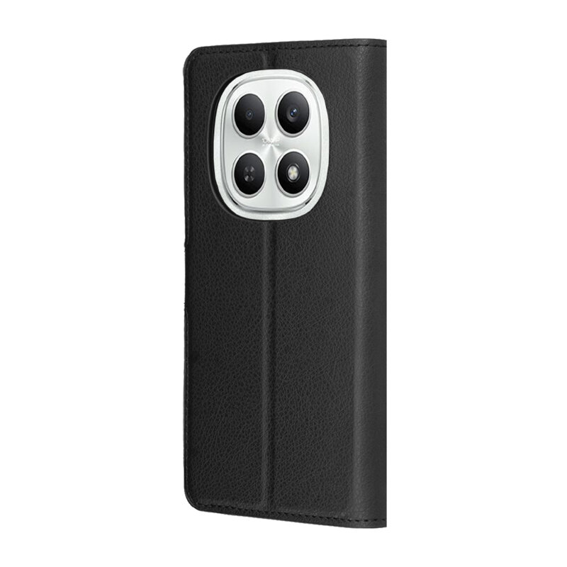 Husa Xiaomi Redmi Note 15 4G Techsuit Leather Folio, negru