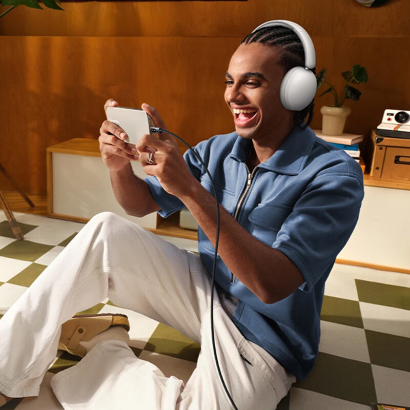 Casti wireless Bluetooth V5.4 Noise Reduction Ugreen, alb, 45017
