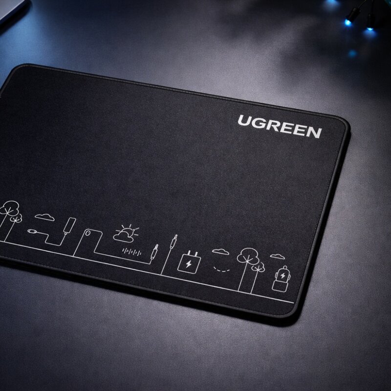 Mousepad gaming textil antiderapant Ugreen CY016, 260 x 200mm