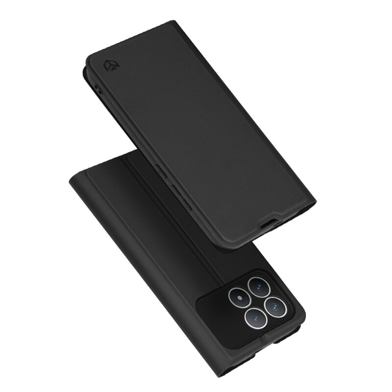 Husa Xiaomi Poco F8 Pro Techsuit Magskin Book, negru