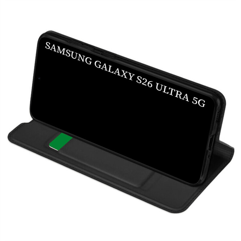 Husa Samsung Galaxy S26 Ultra Techsuit Magskin Book, negru
