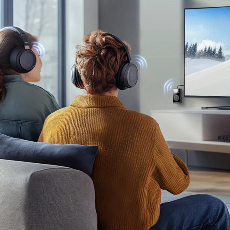 Transmitator audio, adaptor Bluetooth 5.3 Ugreen, negru, 45492