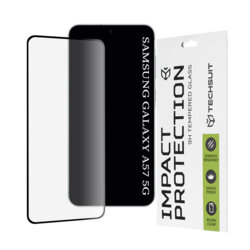 Folie sticla Samsung Galaxy A57 5G Techsuit 111D Full Glue Full Cover, negru