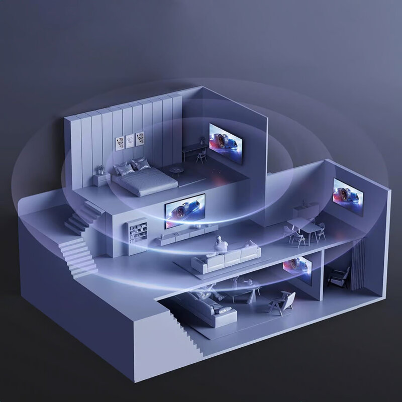 Adaptor HDMI, splitter 4in1 Ugreen, 4k@60Hz, negru, 90514