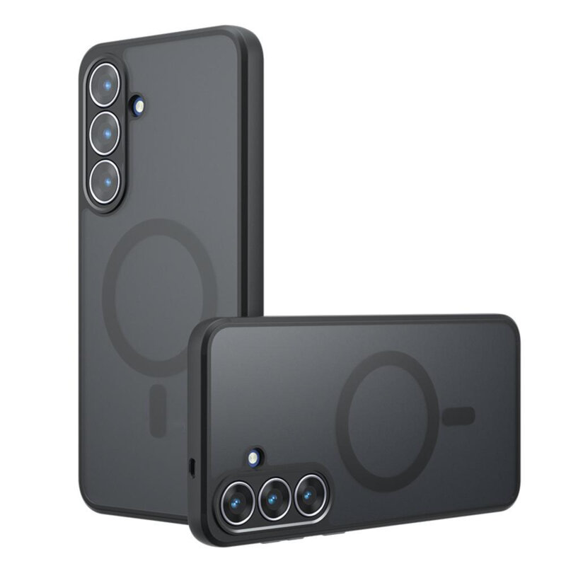 Husa Samsung Galaxy S26 Plus Techsuit PureFrost MagSafe, negru frost