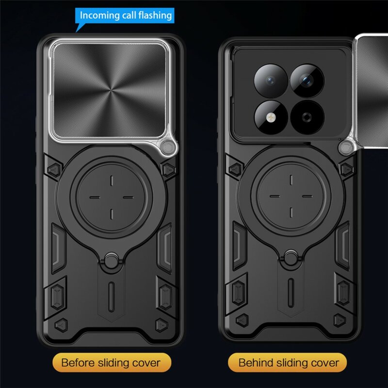 Husa Xiaomi Redmi Note 15 4G Techsuit CamGuard Pro, negru