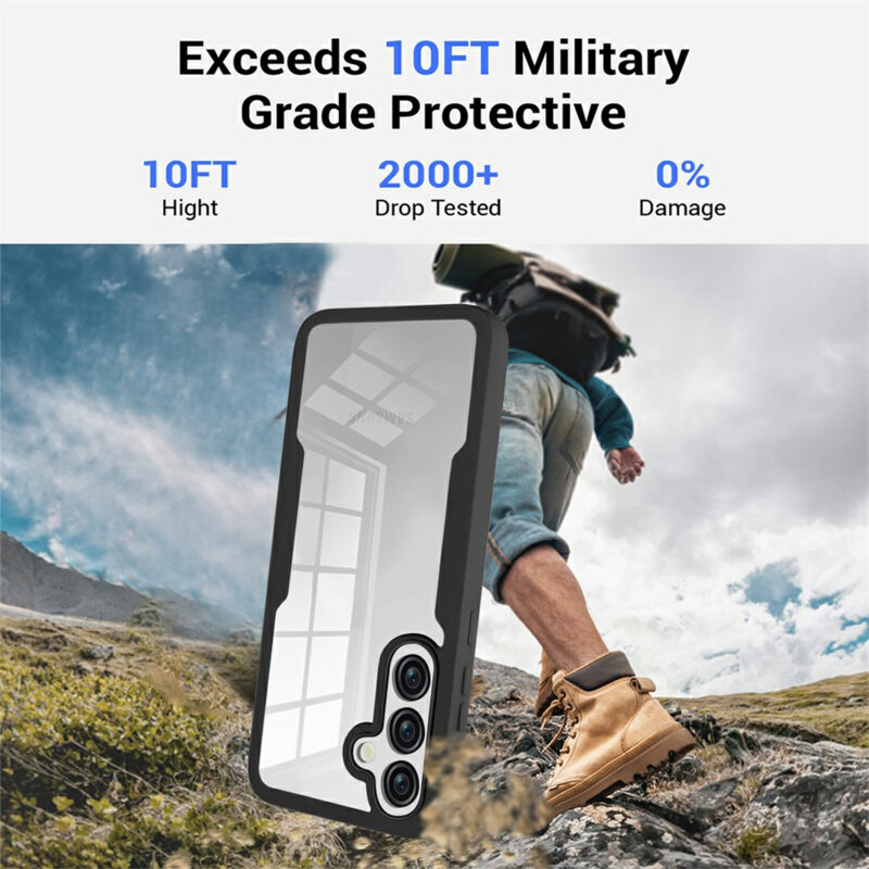 Husa 360° Samsung Galaxy A57 5G Techsuit ColorVerse, albastru