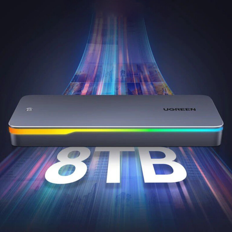 Caraca SDD, M.2 NVMe/SATA Ugreen, 20Gbps, negru, 25665