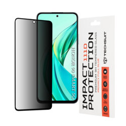 Folie sticla Honor 90 SMART Techsuit 111D Privacy Full Glue, negru