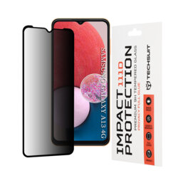Folie sticla Samsung Galaxy A13 4G Techsuit 111D Privacy Full Glue, negru