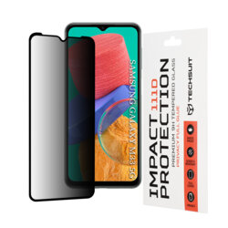 Folie sticla Samsung Galaxy M33 Techsuit 111D Privacy Full Glue, negru