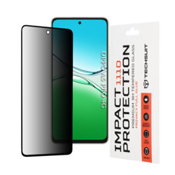 Folie sticla Oppo A5 Pro 4G Techsuit 111D Privacy Full Glue, negru