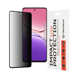 Folie sticla Oppo A5 Pro 5G Techsuit 111D Privacy Full Glue, negru