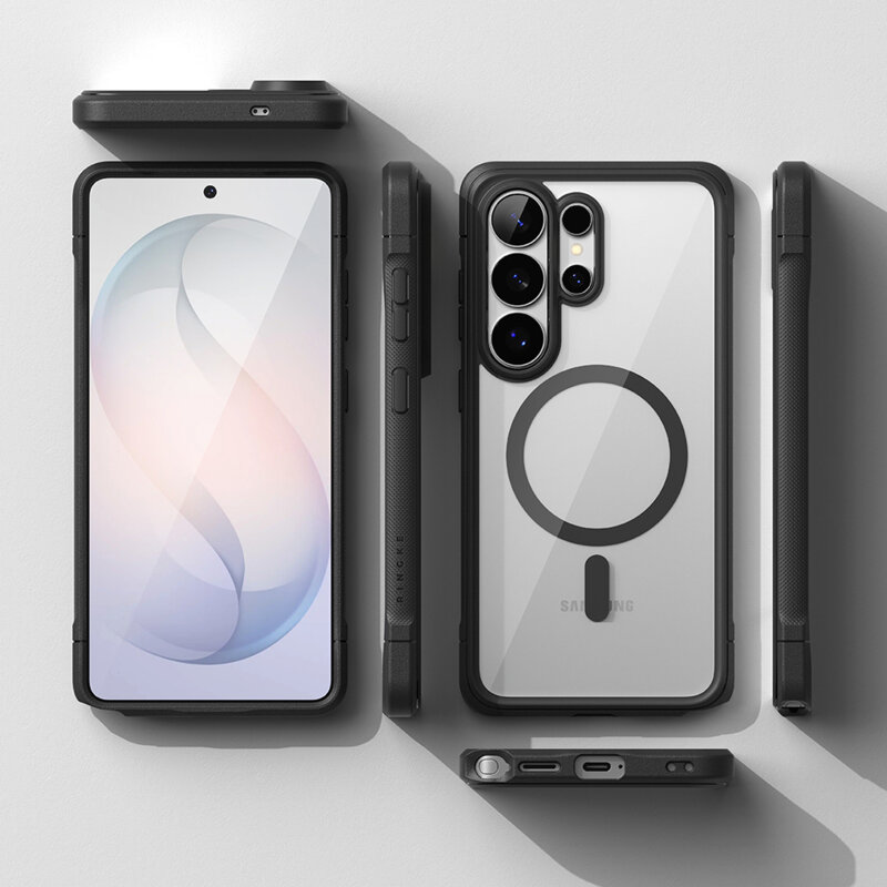 Husa Samsung Galaxy S26 Ultra Ringke Fusion Bold MagSafe, negru