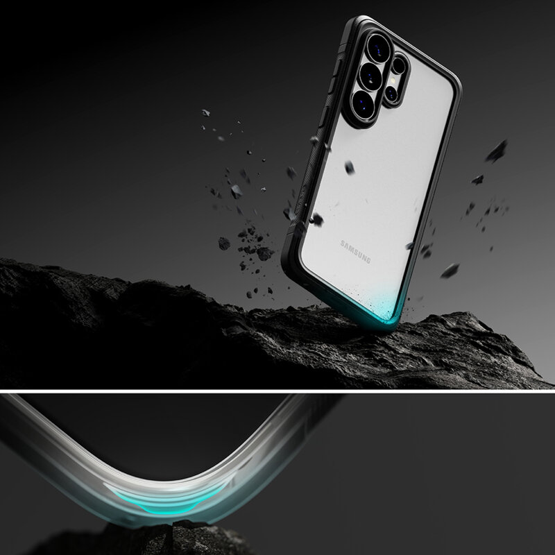 Husa Samsung Galaxy S26 Ultra Ringke Fusion Bold, negru