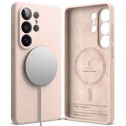 Husa Samsung Galaxy S26 Ultra Ringke Silicone MagSafe, roz