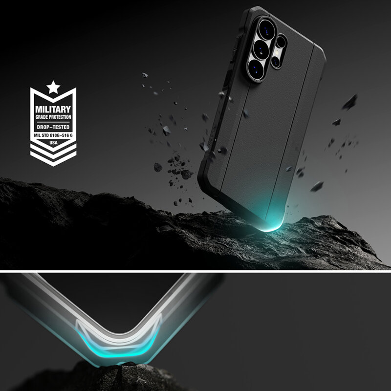 Husa Samsung Galaxy S26 Ultra Ringke Onyx Alpha MagSafe, negru