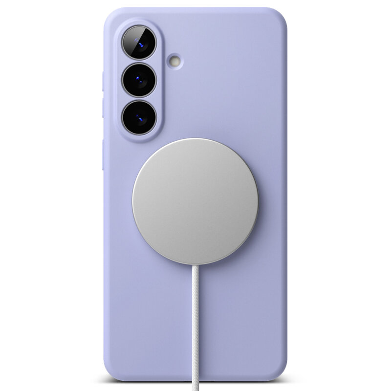 Husa Samsung Galaxy S26 Plus Ringke Silicone MagSafe, mov