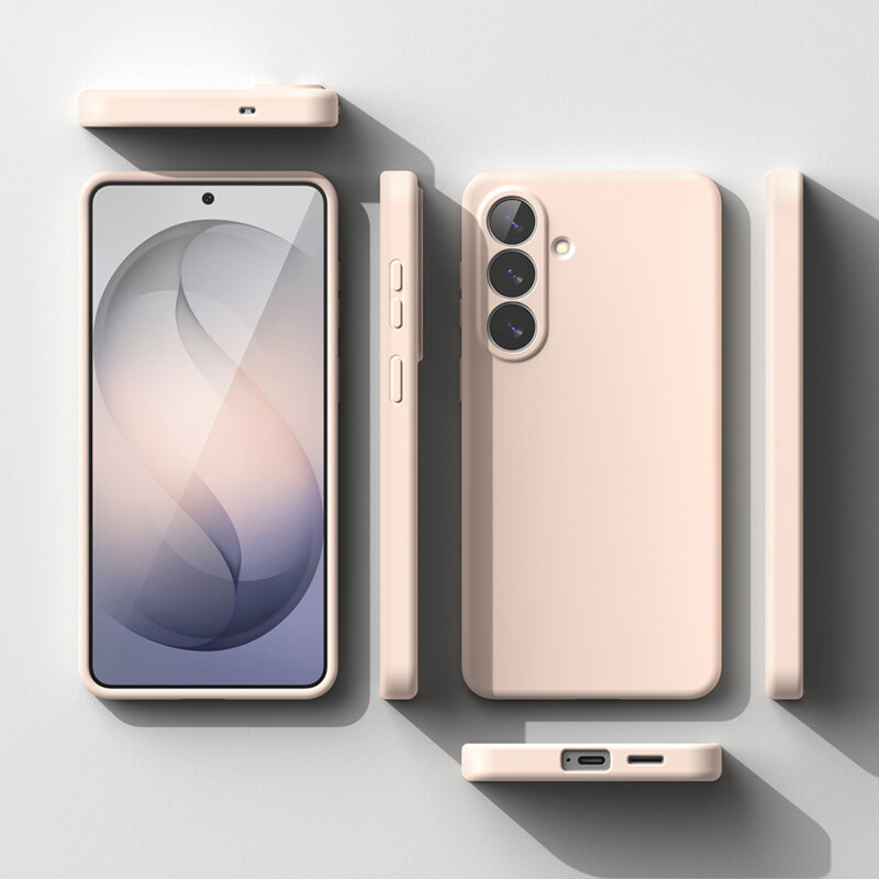 Husa Samsung Galaxy S26 Plus Ringke Silicone MagSafe, roz