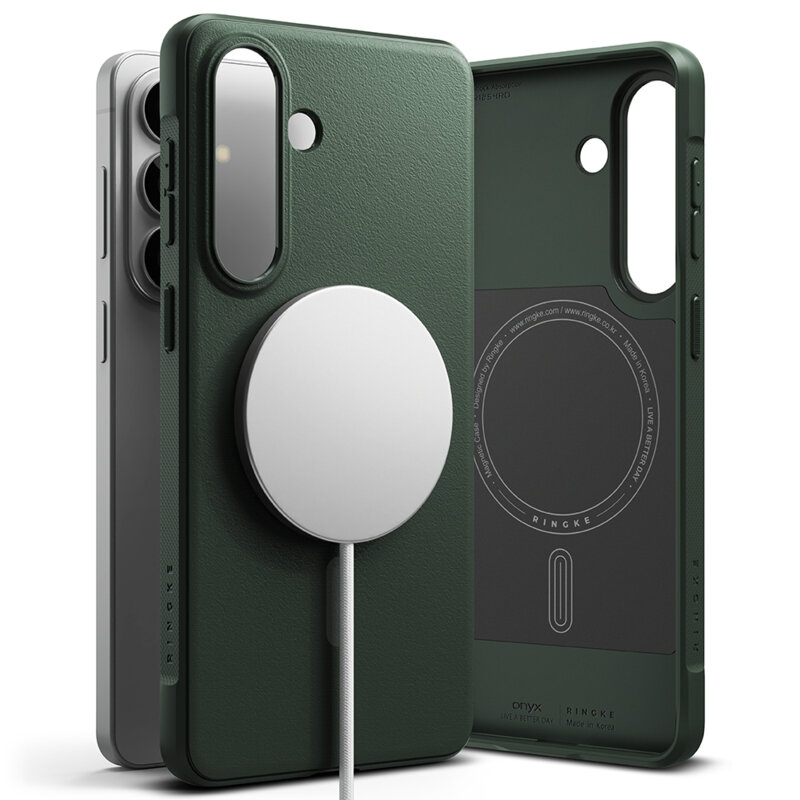 Husa Samsung Galaxy S26 Plus Ringke Onyx MagSafe, verde