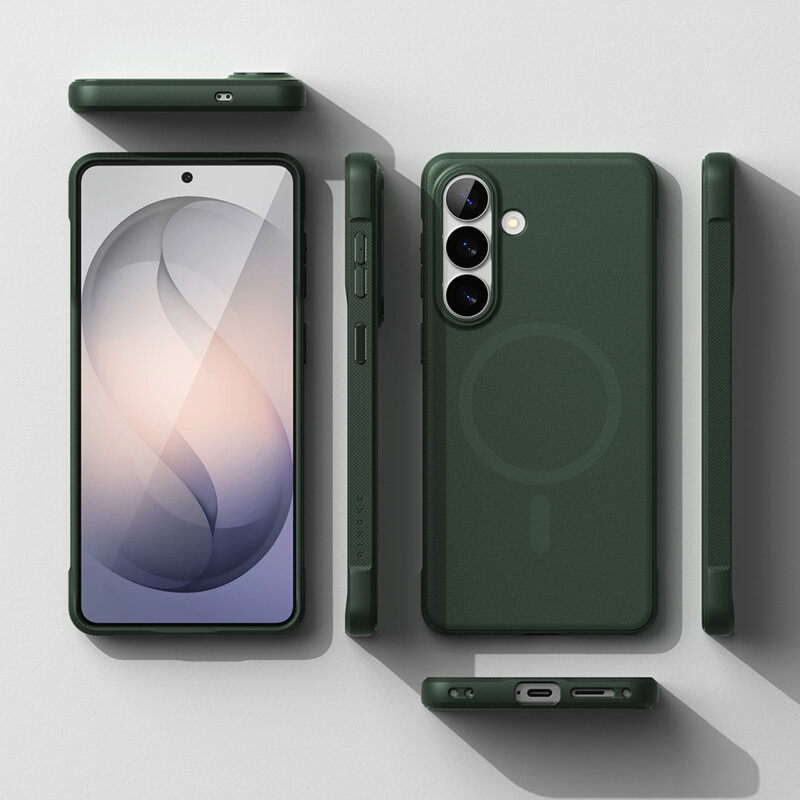 Husa Samsung Galaxy S26 Plus Ringke Onyx MagSafe, verde