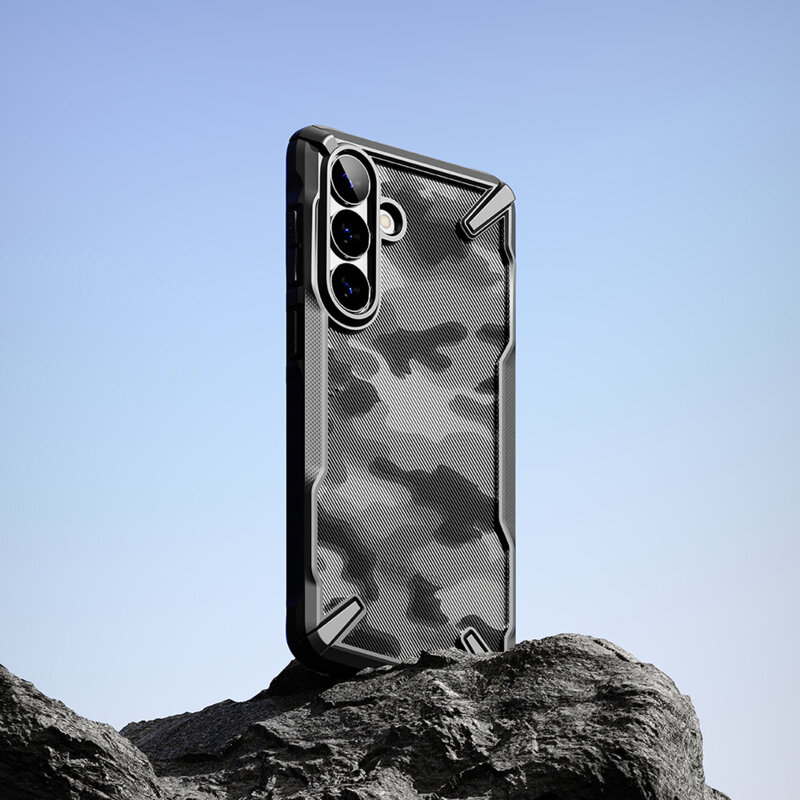 Husa Samsung Galaxy S26 Ringke Fusion X, camuflaj