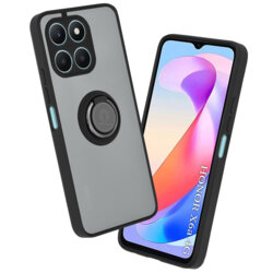 Husa Honor X6a Techsuit Glinth cu inel suport stand magnetic, negru