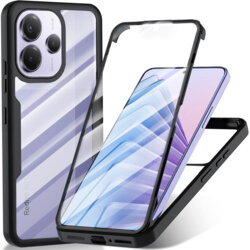 Husa 360° Xiaomi Redmi Note 14 5G Techsuit ColorVerse, negru