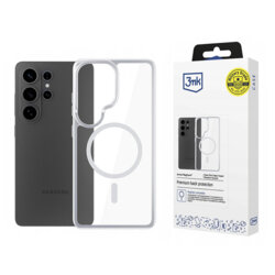 Husa Samsung Galaxy S26 Ultra 3mk Armor MagCase, transparenta