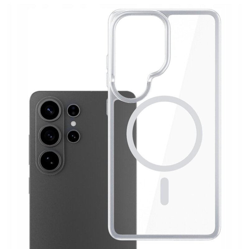 Husa Samsung Galaxy S26 Ultra 3mk Armor MagCase, transparenta