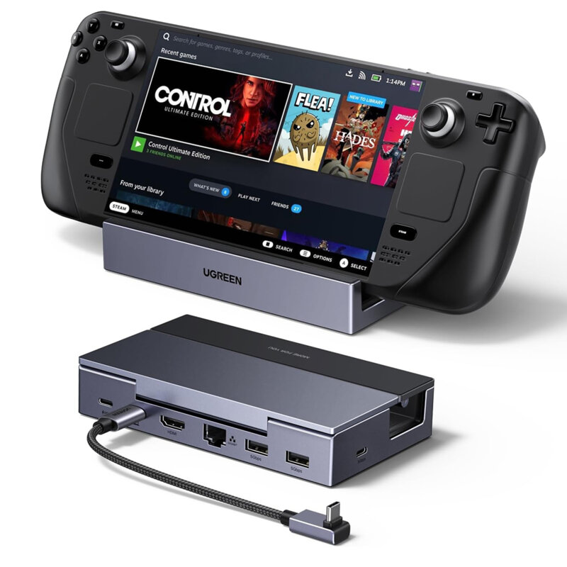 Docking Station HDMI, USB, Type-C, RJ45, PD100W Ugreen, 75126