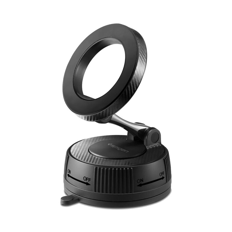 Suport auto telefon bord / parbriz Spigen MagFit MFT36, negru