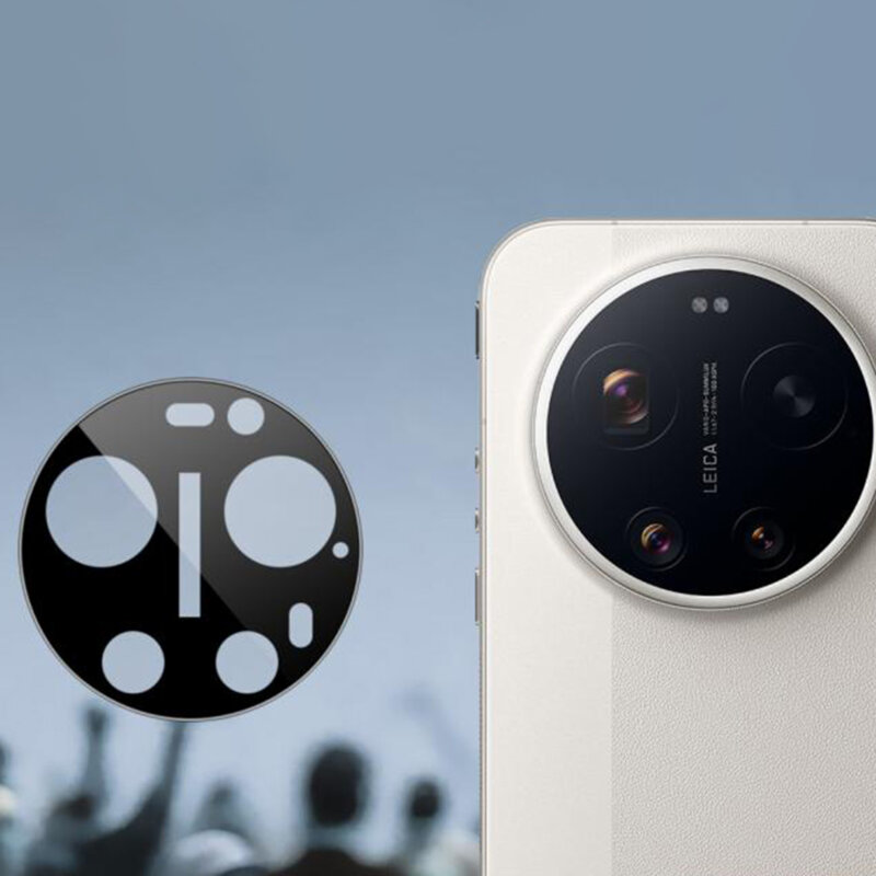 Folie camera Xiaomi 17 Ultra Techsuit Full Glass, negru