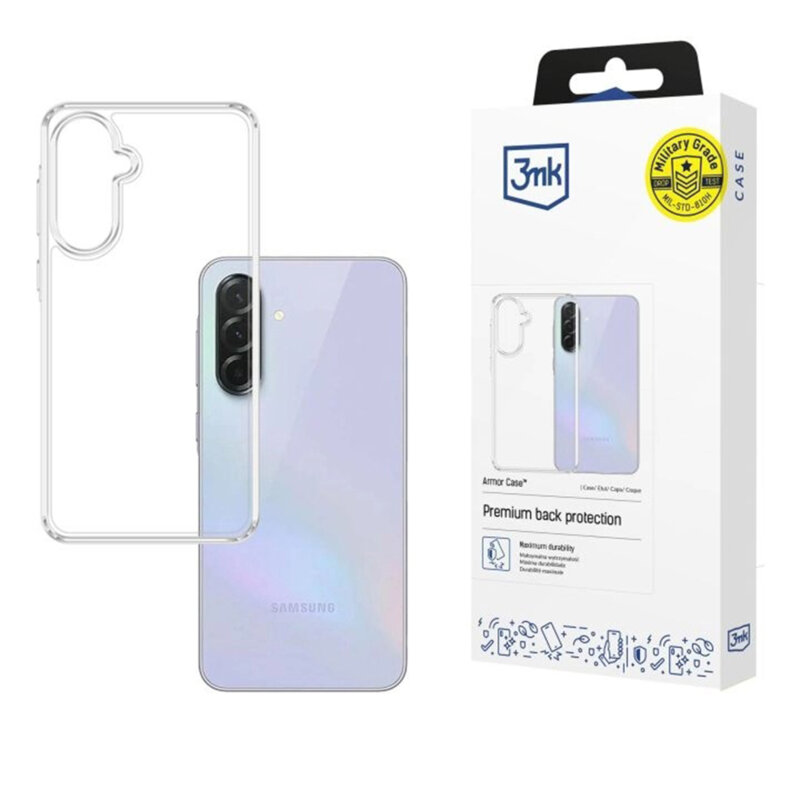 Husa Samsung Galaxy A37 5G 3mk Armor Case, transparenta