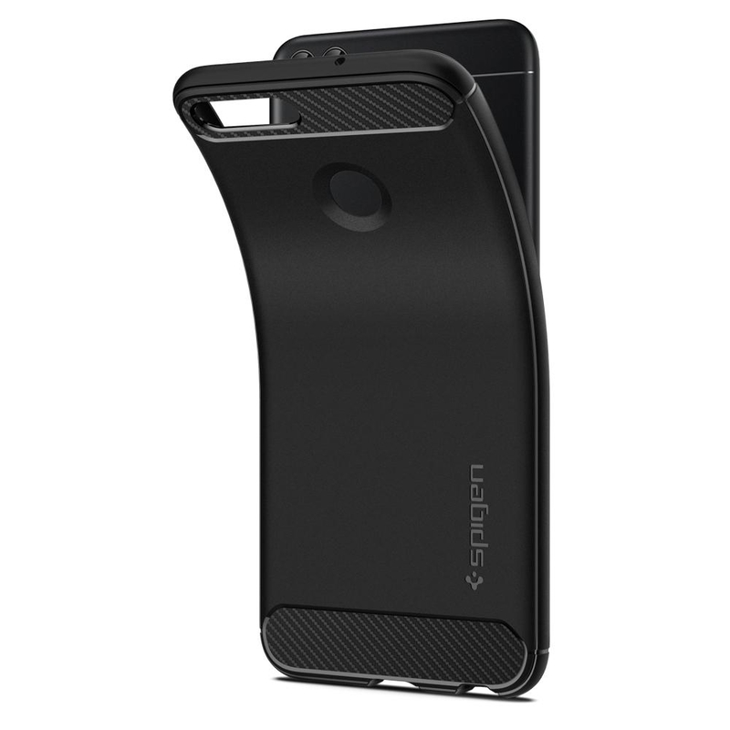 Bumper Spigen Huawei P Smart Rugged Armor - Black