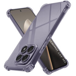 Husa Xiaomi 15T Techsuit Shockproof Clear Silicone, fumuriu