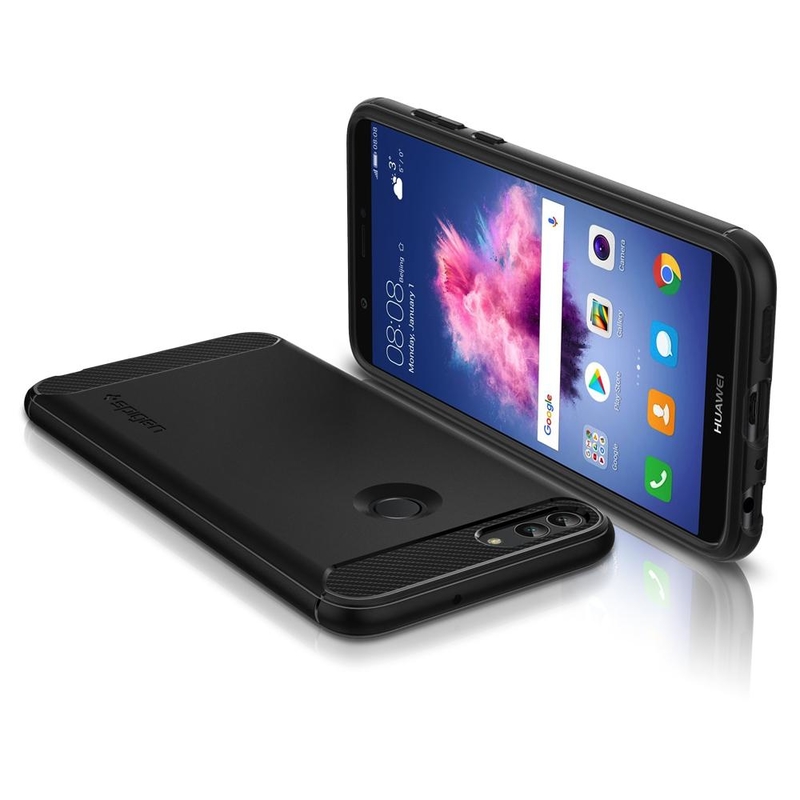 Bumper Spigen Huawei P Smart Rugged Armor - Black