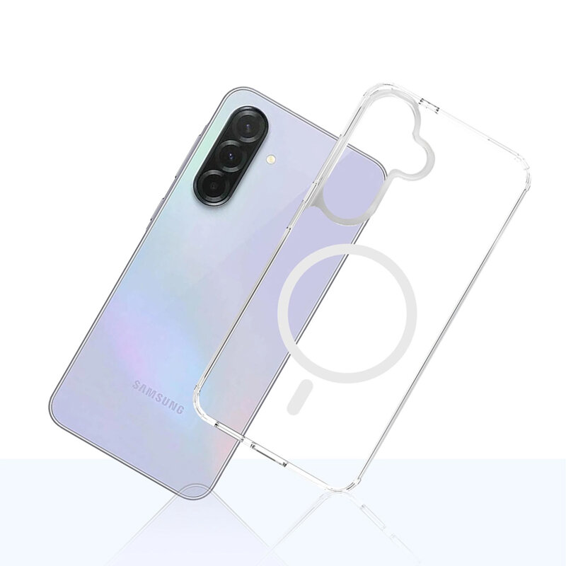 Husa Samsung Galaxy A37 5G 3mk Armor MagCase, transparenta