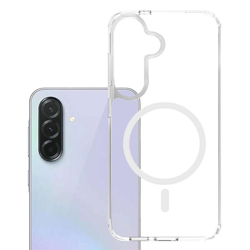 Husa Samsung Galaxy A37 5G 3mk Armor MagCase, transparenta