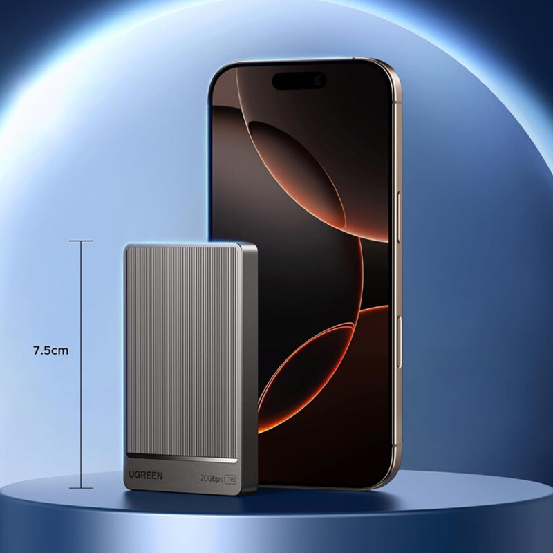 SSD extern 1TB, 20Gbps, Gen2x2, portabil Ugreen, 35270