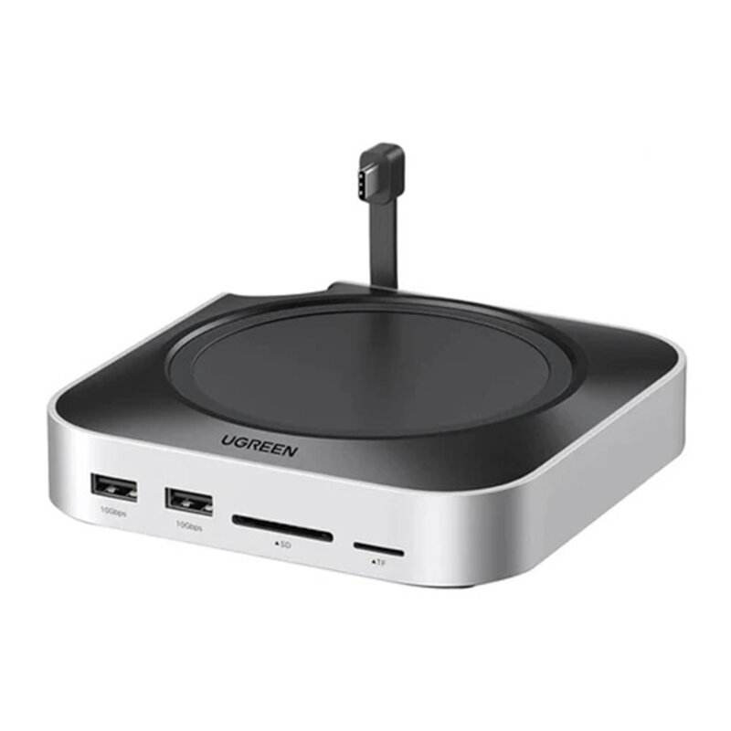 Hub USB-C Mac Mini M4, 11in1, 10Gbps, 8TB Ugreen, 4cm, 65487