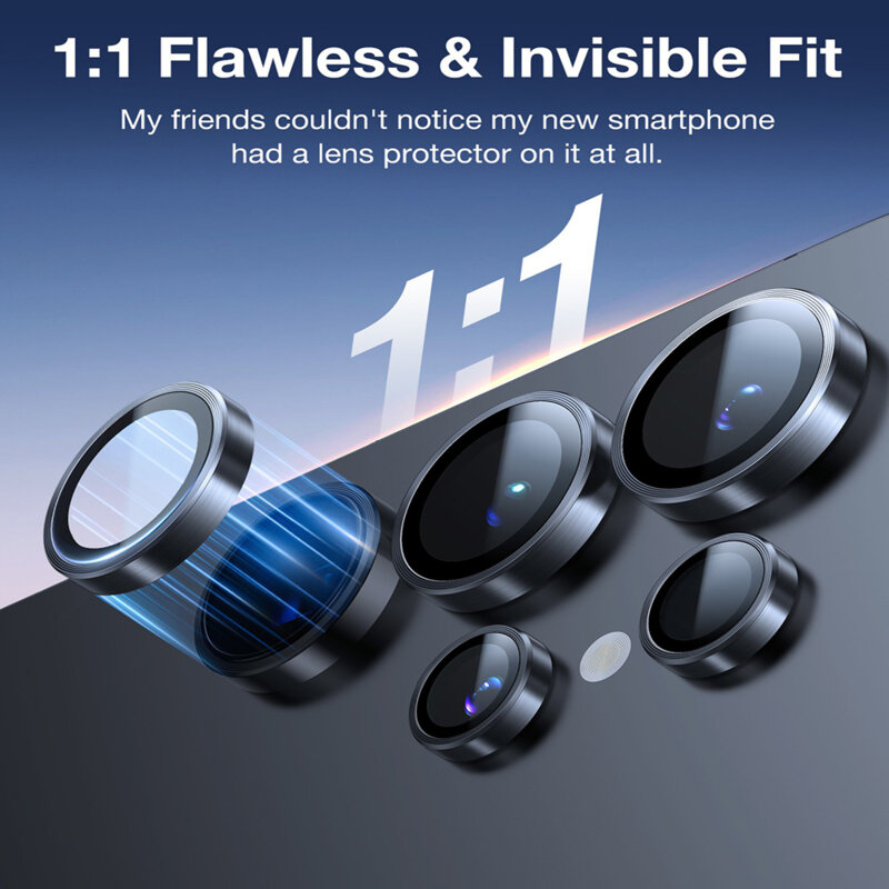 Folie camera Samsung Galaxy S26 Ultra Torras Lensguard Camera Protector, negru