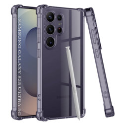 Husa Samsung Galaxy S25 Ultra Techsuit Shockproof Clear Silicone, fumuriu