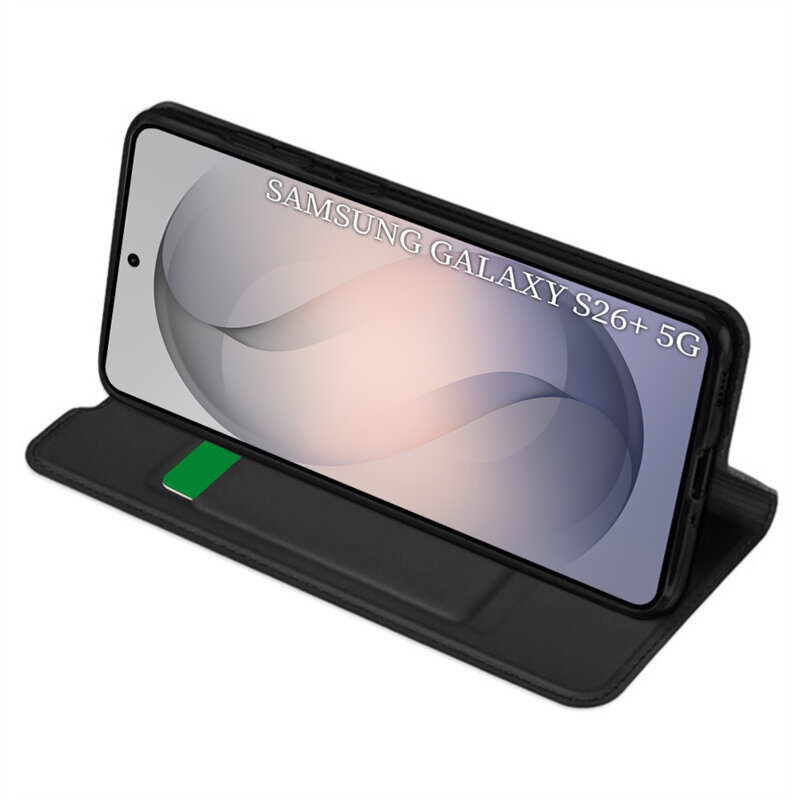 Husa Samsung Galaxy S26 Plus Techsuit Magskin Book, negru