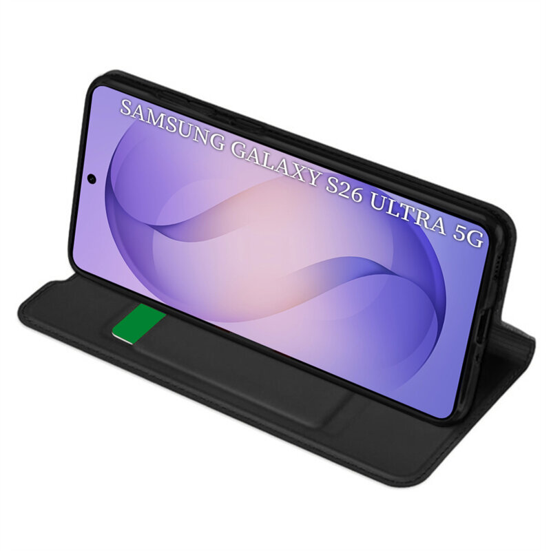 Husa Samsung Galaxy S26 Ultra Techsuit Magskin Book, negru