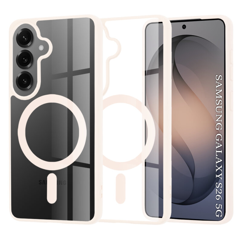 Husa Samsung Galaxy S26 Techsuit MagSafe Pro, roz