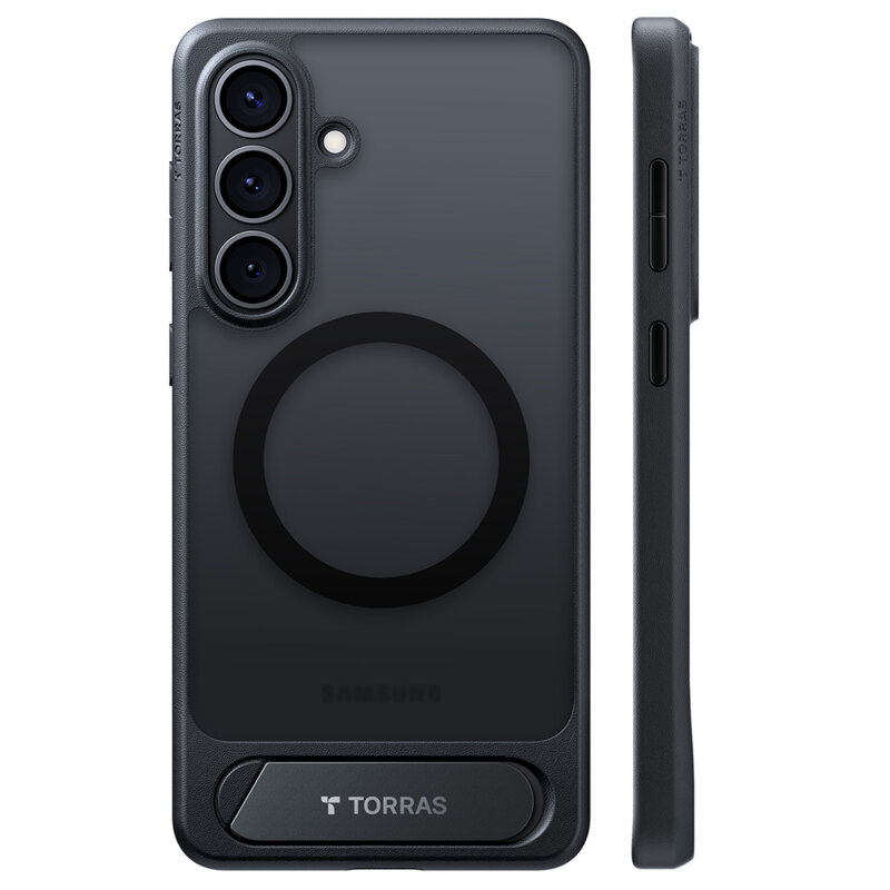 Husa Samsung Galaxy S26 Plus Torras Pstand, negru