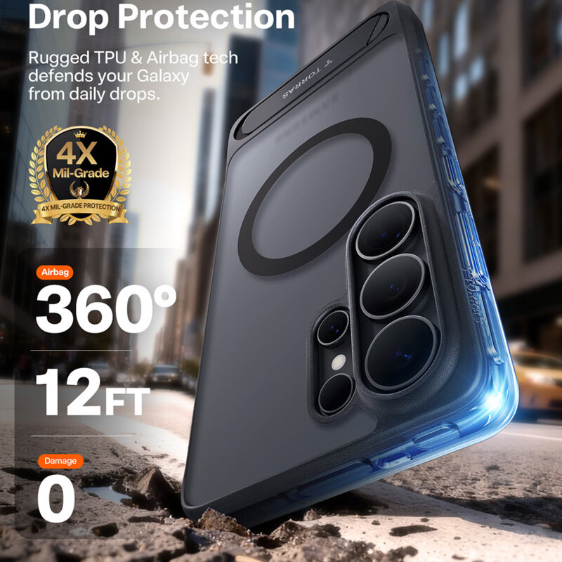 Husa Samsung Galaxy S26 Ultra Torras Pstand, transparenta